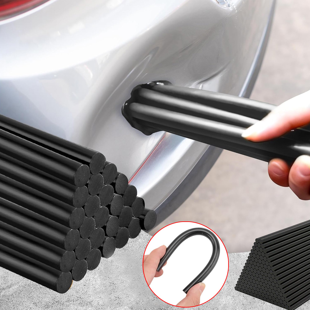 Body Jewelry Glue - 車用ホットメルト接着剤スティック、ボディデントリペア接着剤スティック ホットメルト接着剤スティック 強力な接着力 DIY クラフト &