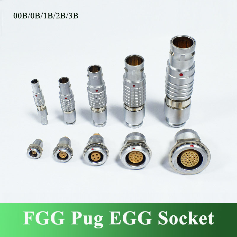 Threadless Push Pin - FGG EGG メタル製プッシュプル式セルフロックコネクタ、REMOコネクタ2-26ピン0B 1B 2B 3B
