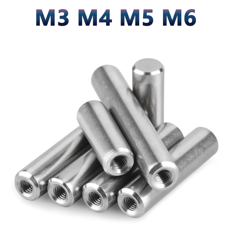 Threadless Push Pin - M3 M4 M5 M6 雌ねじ円筒ピン GB120