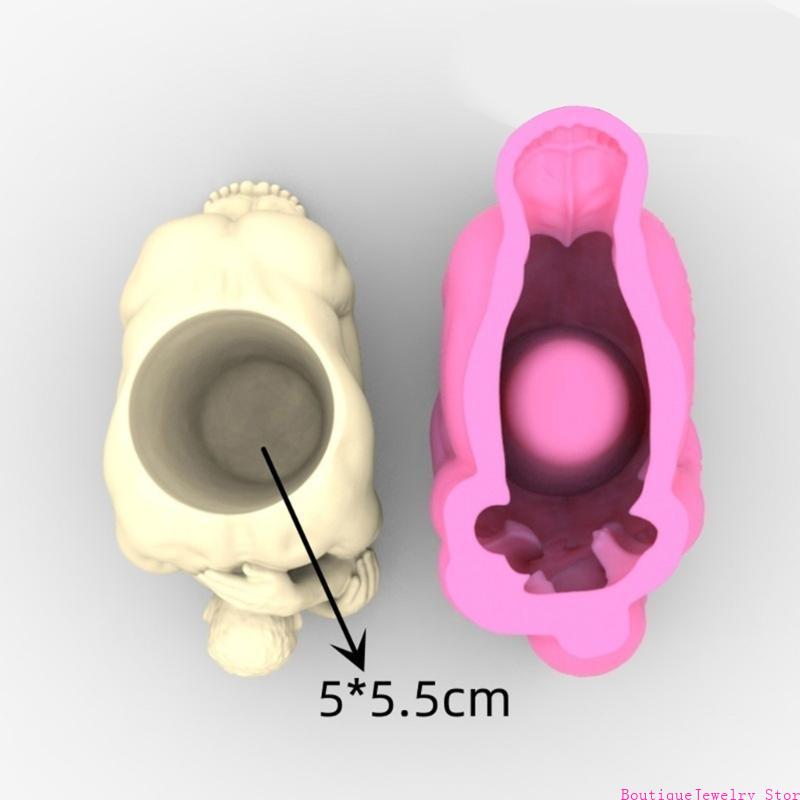 E1PE 植木鉢シリコーン型コンクリート多肉植物プランター型 - Body Jewelry Jewelry Box のレビューと価格