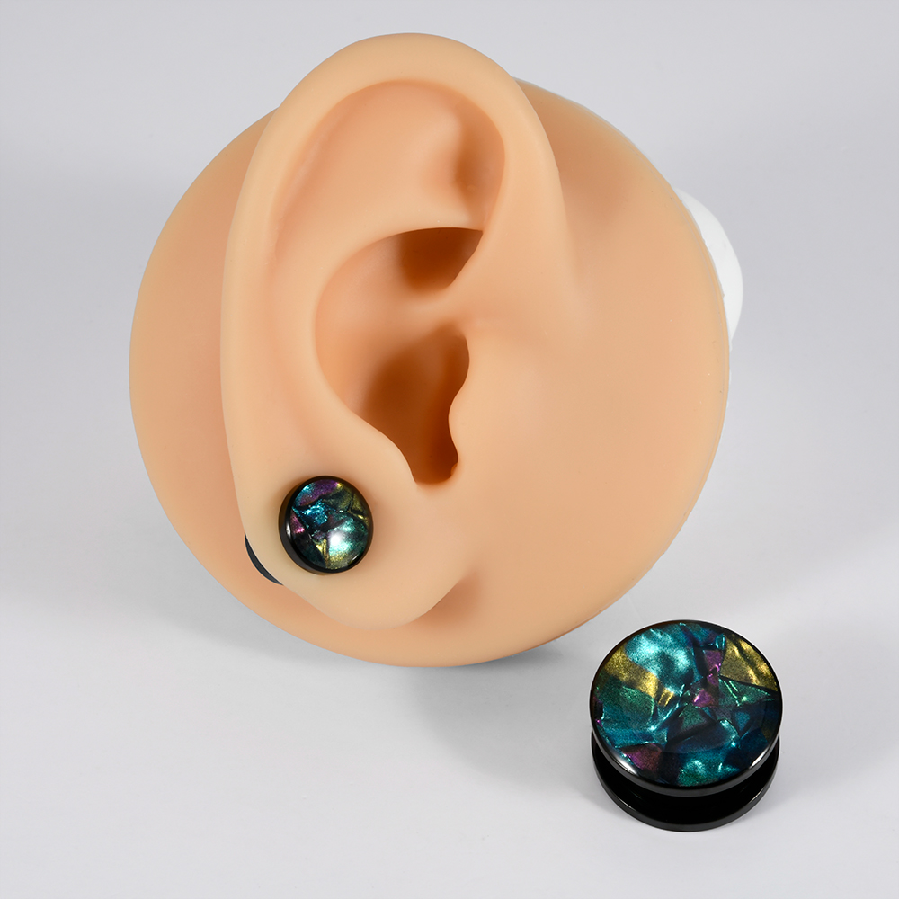 ステンレス鋼ボディピアスジュエリー、シェルプレーン、イヤーエ - Body Jewelry Ear Plugs のレビューと価格
