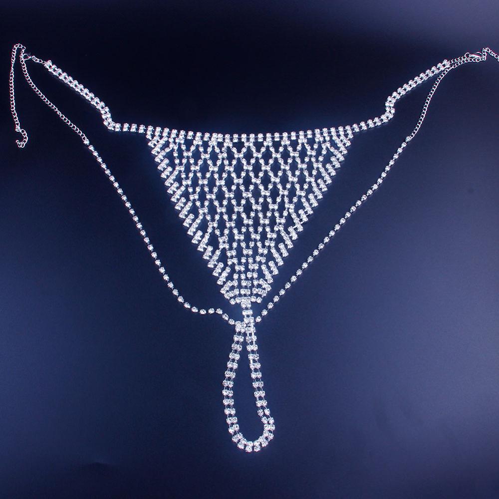 Stonefans-女性用チェーンとラインストーンメッシュの - Body Jewelry Art のレビューと価格