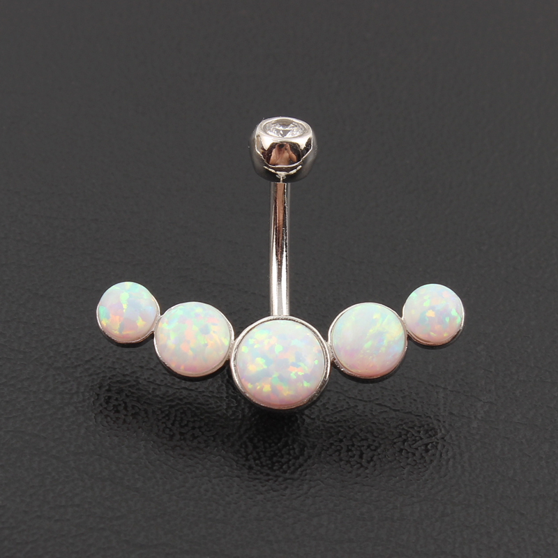 へそピアス 925スターリングシルバー製 ネーバルバー イミ - Body Jewelry Materials のレビューと価格