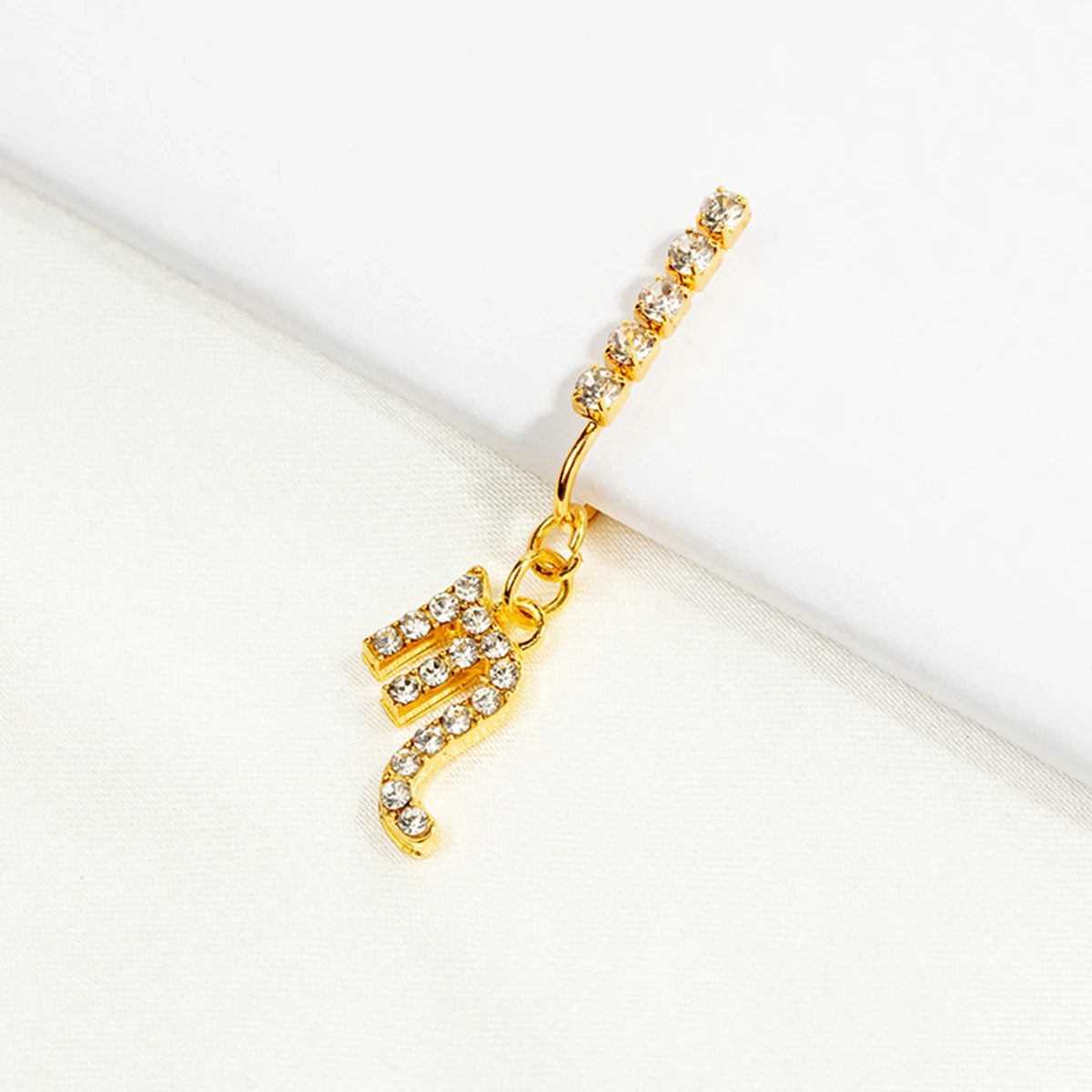 ジルコニアメタルイヤークリップ,12個,2パック,偽のノーズ - Body Jewelry Ear Plugs のレビューと価格