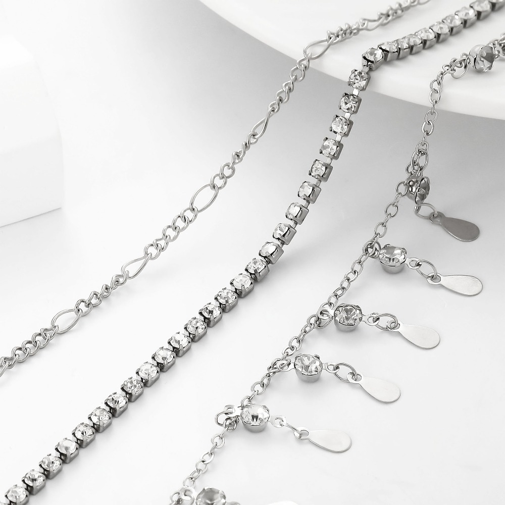 ボヘミアンファッション蝶ラインストーンタッセルメタルチェーン - Body Jewelry Art のレビューと価格