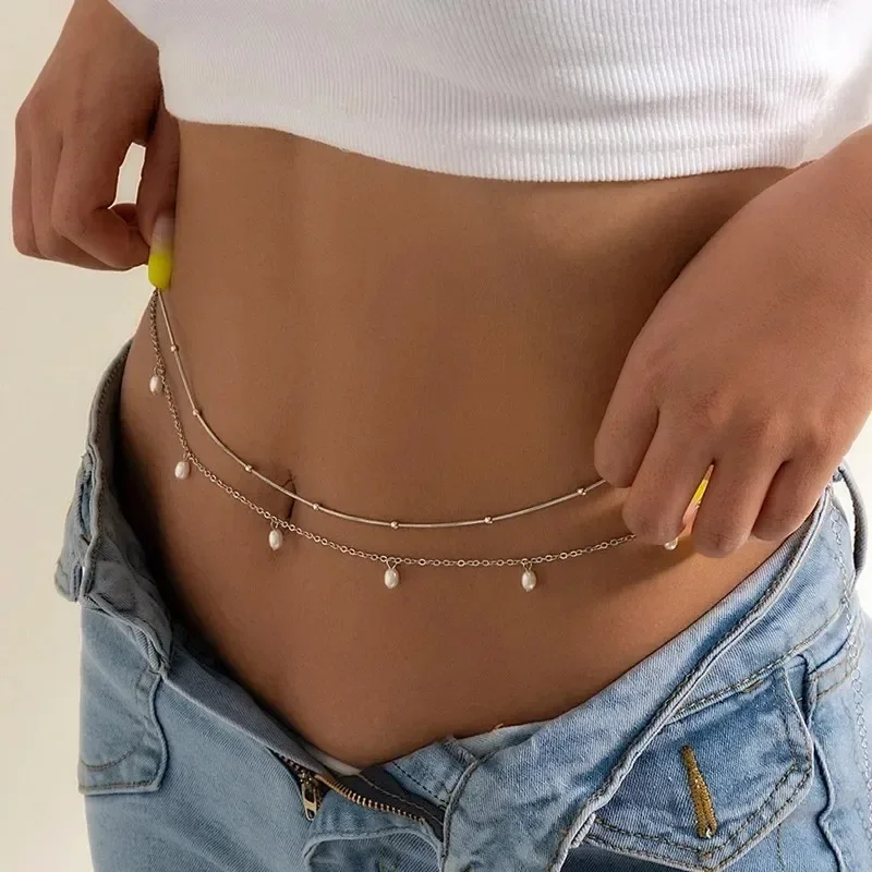 女性用バタフライチェーン,セクシーなベリーベルト,ボディジュ - Body Jewelry Chain のレビューと価格