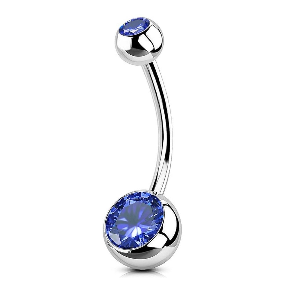 高品質チタン素材へそピアス カーブしたダングルデザイン ベリ - Body Jewelry Materials のレビューと価格
