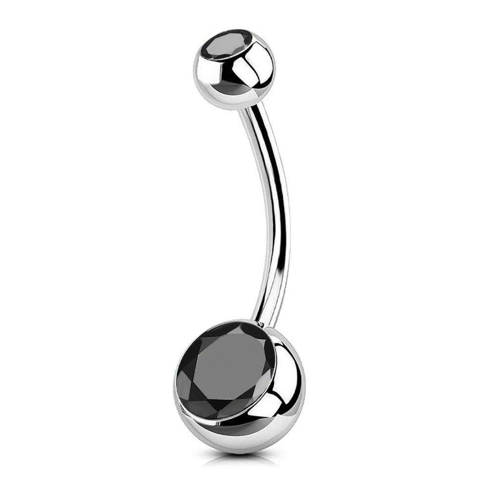 高品質チタン素材へそピアス カーブしたダングルデザイン ベリ - Body Jewelry Materials のレビューと価格