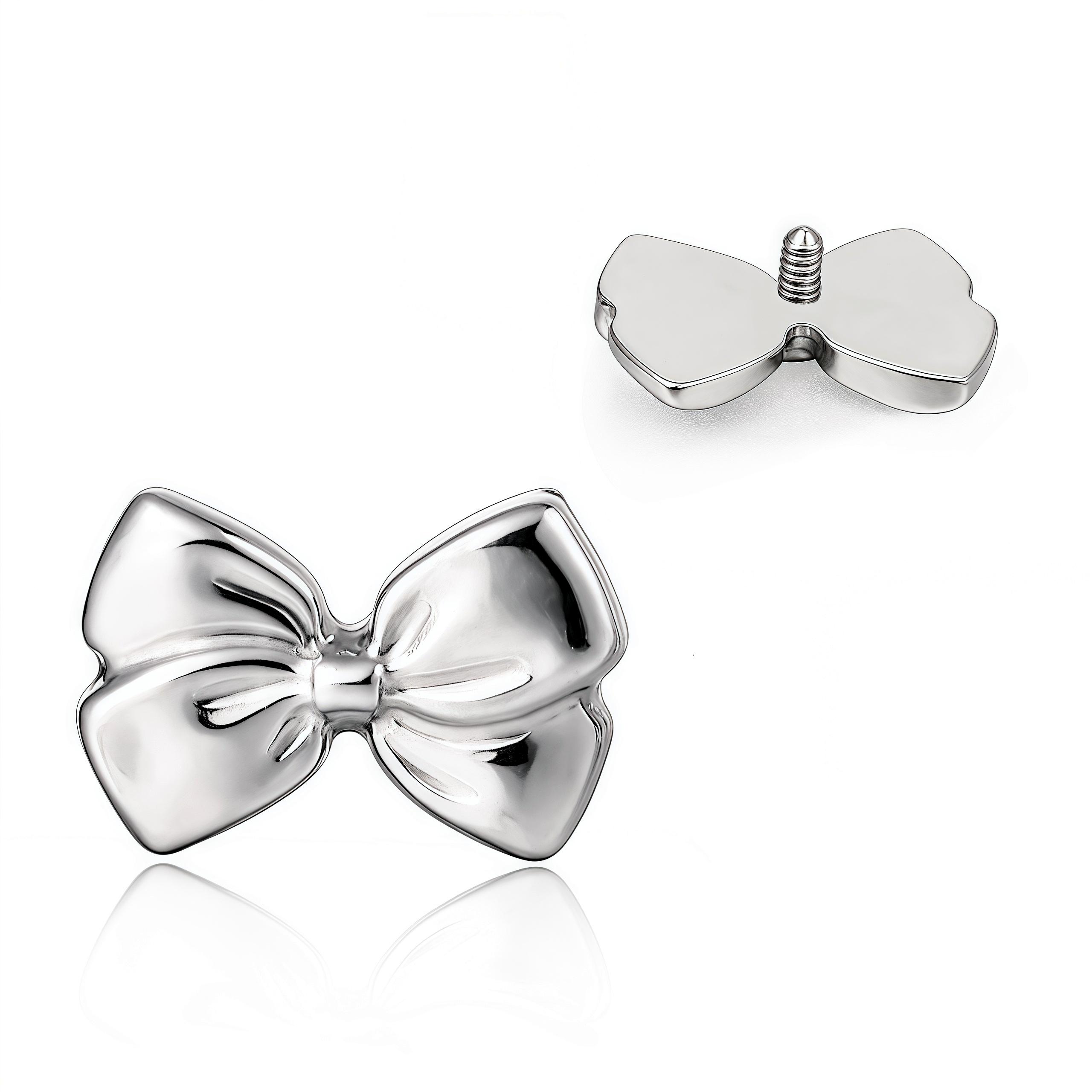 G23チタン蝶の特徴は唇のスタッドの耳のボボックス付きの耳の - Body Jewelry Jewelry Box のレビューと価格