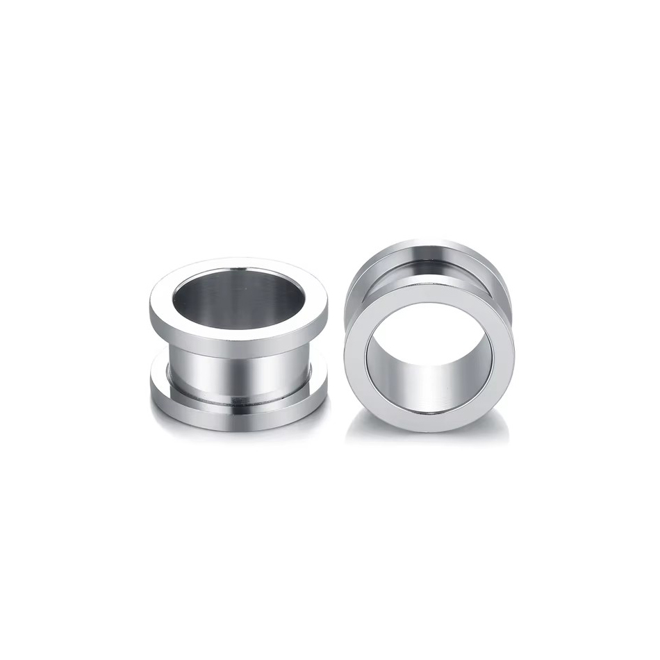 ステンレス鋼のイヤーストレッチャー,ピアストンネル,肉のイヤ - Body Jewelry Ear Plugs のレビューと価格