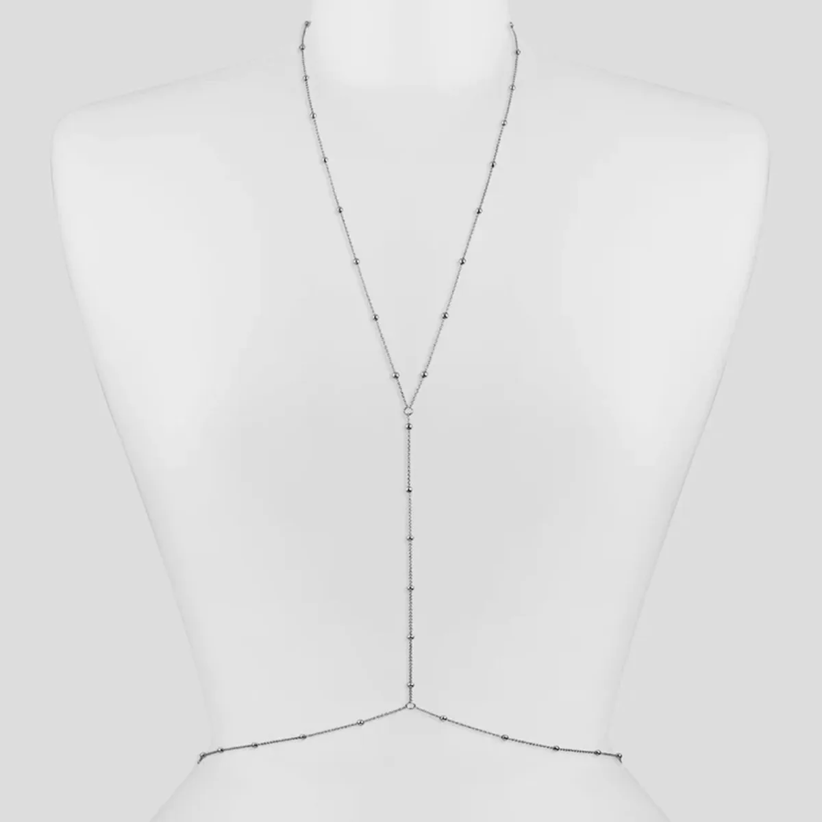 ファッションシンプルなビーズチェーンボヘミアン女性のボディチ - Body Jewelry Chain のレビューと価格