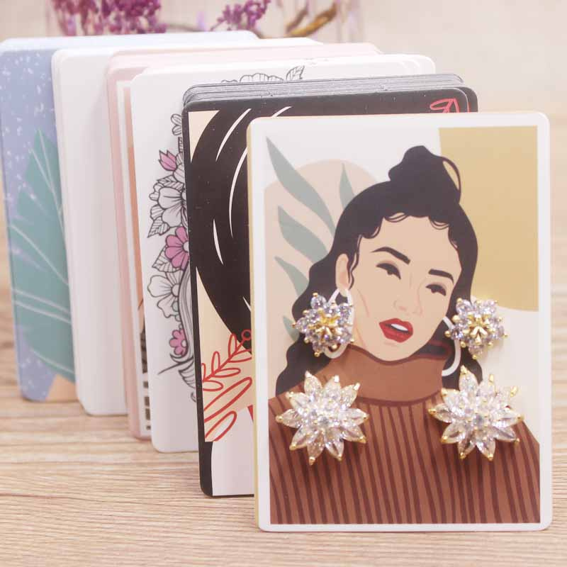 美容ヘッド付きパッケージカード,ジュエリーパッケージ,ディス - Body Jewelry Display Case のレビューと価格