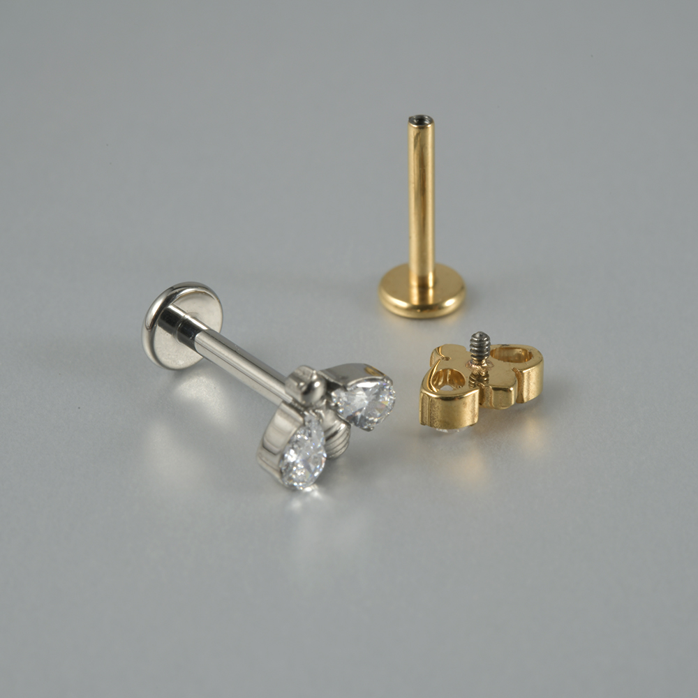 Dreamlee G23 ソリッドチタンインナーネジフラット - Rook Curved Barbell のレビューと価格