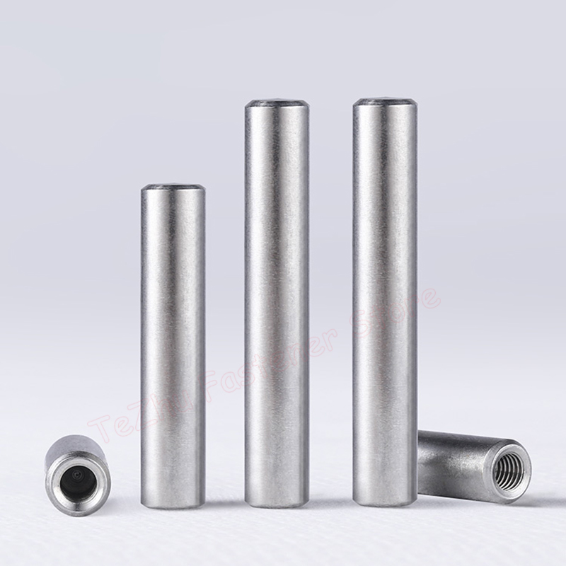 M3 M4 M5 M6 雌ねじ円筒ピン GB120 雌ねじ位 - Threadless Push Pin のレビューと価格