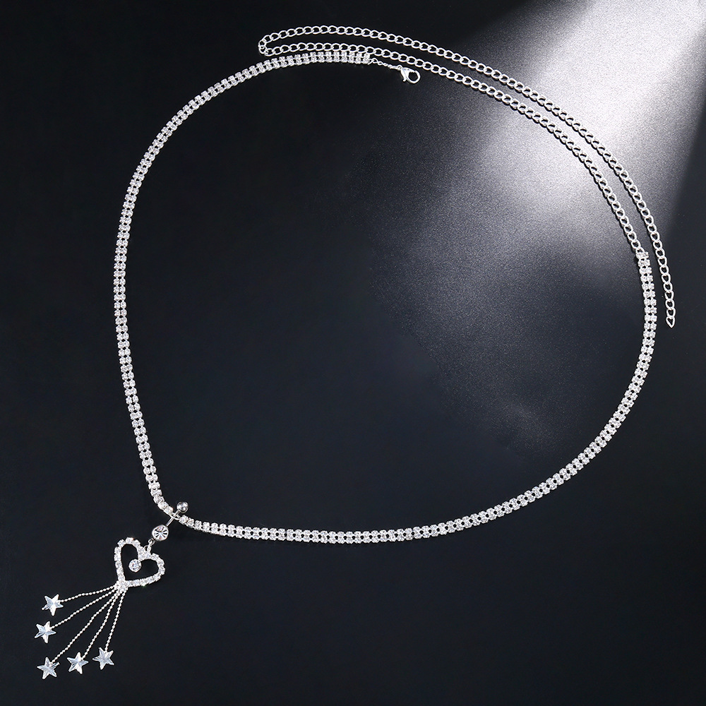 GLAMing 自由奔放に生きるハートブラブララインストーン - Body Jewelry Art のレビューと価格