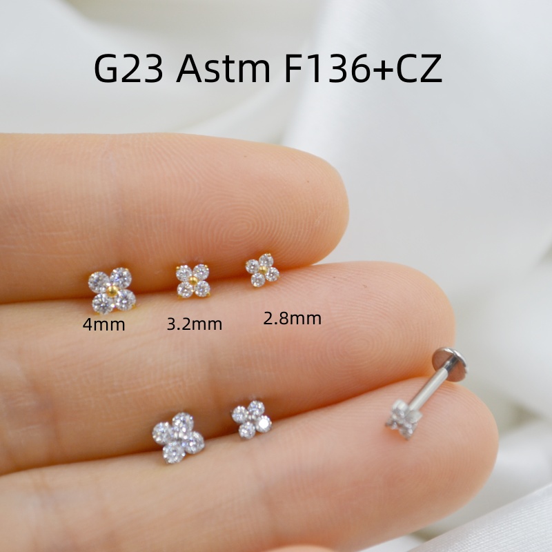 10個入り ボディジュエリー 16Gx8mm G23チタン  - Rook Curved Barbell のレビューと価格