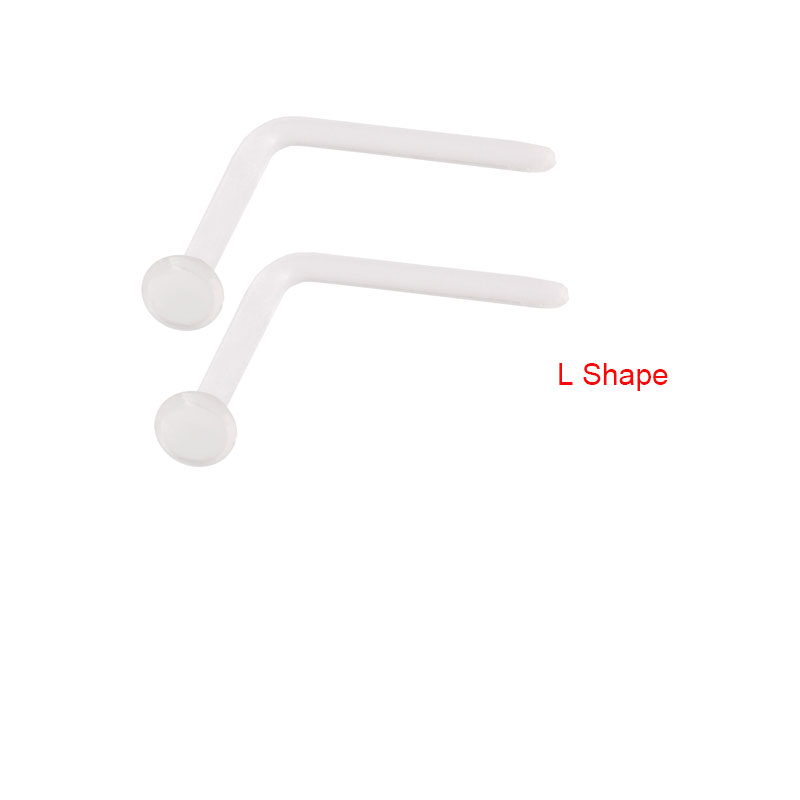 1Pc 0.8-2.4 ミリメートルノーズリテーナーパイレッ - Body Jewelry Ear Plugs のレビューと価格