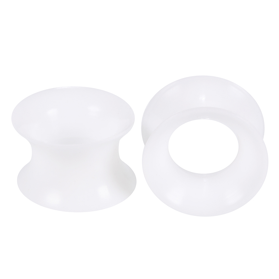 1ペア/4ペア シリコン製耳栓トンネル フレキシブルミートホ - Body Jewelry Ear Plugs のレビューと価格