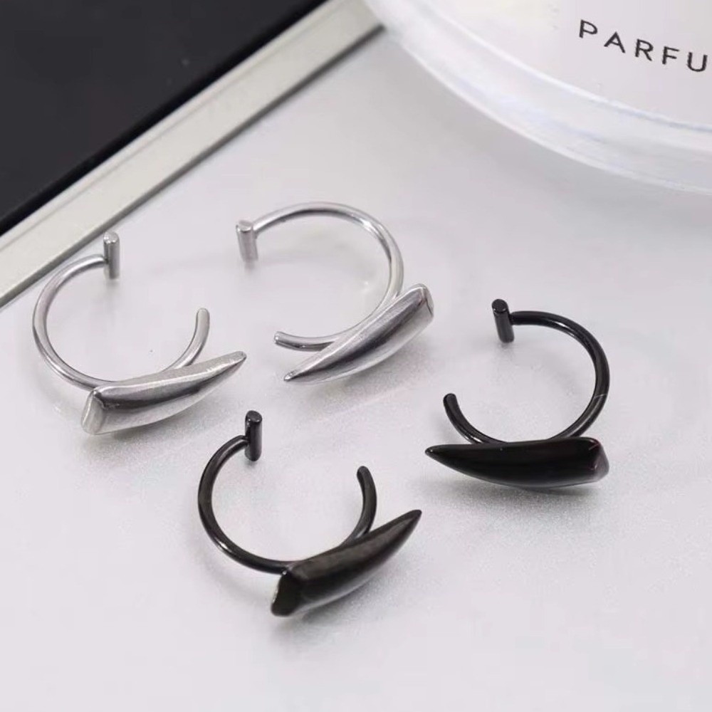 2個セット 大げさなフェイクリップリング ステンレス製 ゴー - Body Jewelry Lip Ring のレビューと価格