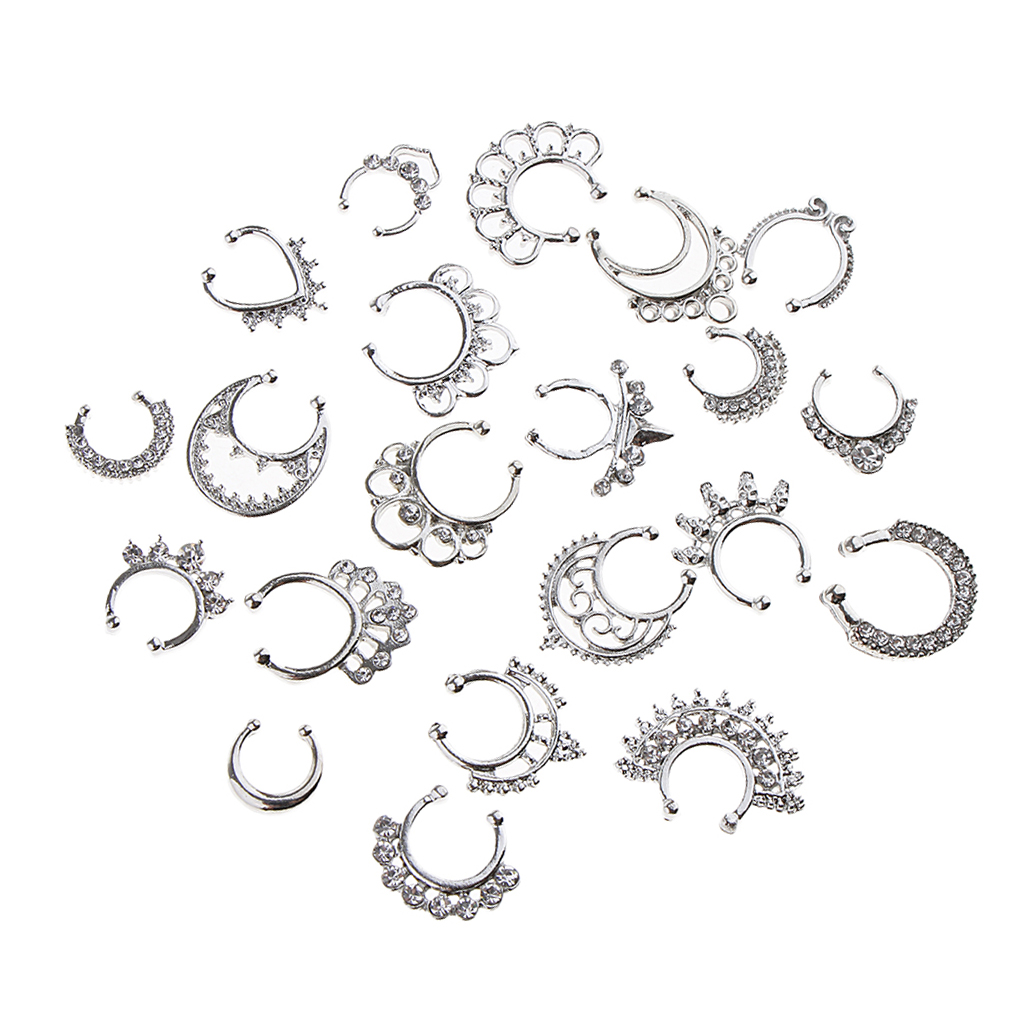 フェイクセプタム,フェイクノーズクリップ,ジュエリー,フェイ - Body Jewelry Hot のレビューと価格