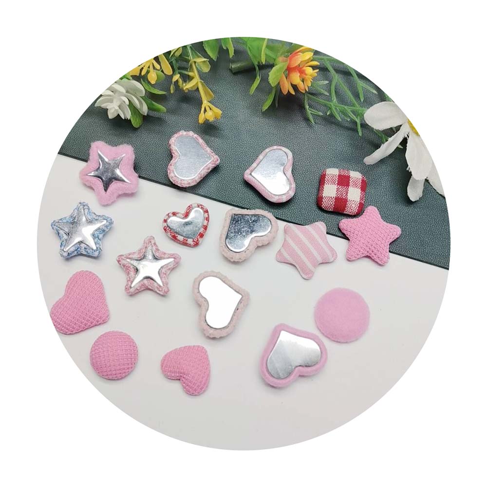 混合生地のカボションアップリケ,フラットバック,樹脂,サーク - Star Flat Back のレビューと価格