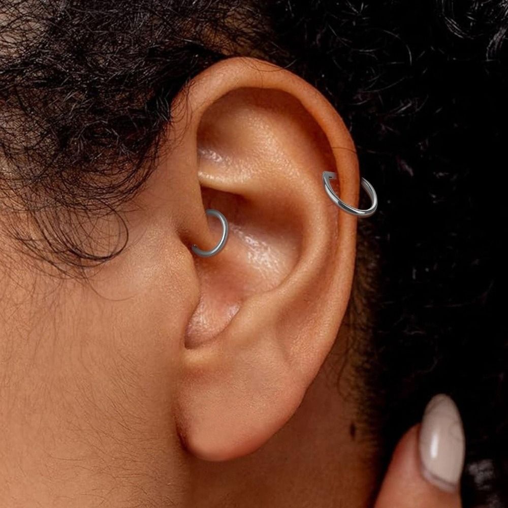ASTM F136規格チタン製セプタムリング CZ 16G  - Body Jewelry Materials のレビューと価格